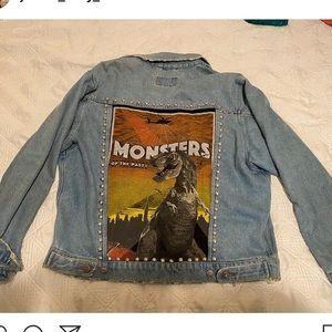 Vintage Furst of A Kinda oversized denim jacket
